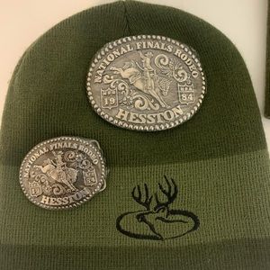 1984 Hesston National Finals Rodeo Belt Buckles